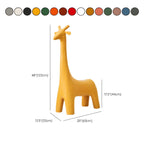 Animal Design Black Plastic Kids Stool - Novelty Seating for Playrooms Dimensions