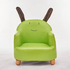 Animal Print Upholstered Kids Sofa with Cotton Material