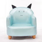 Animal Print Upholstered Kids Sofa with Cotton Material