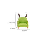 Animal Print Upholstered Kids Sofa with Cotton Material Dimensions