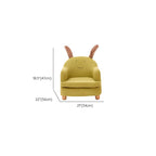 Animal Print Upholstered Kids Sofa with Cotton Material Dimensions