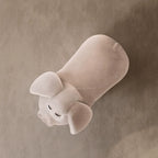 Animal-Shaped Plush Lounge Chair Series With Hidden Casters