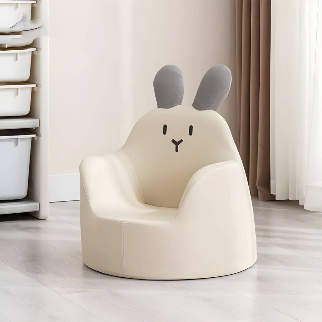 Animal Theme Upholstered Club Chair - Bear, Cat, Dinosaur, Rabbit