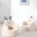 Animal Theme Upholstered Club Chair - Bear, Cat, Dinosaur, Rabbit
