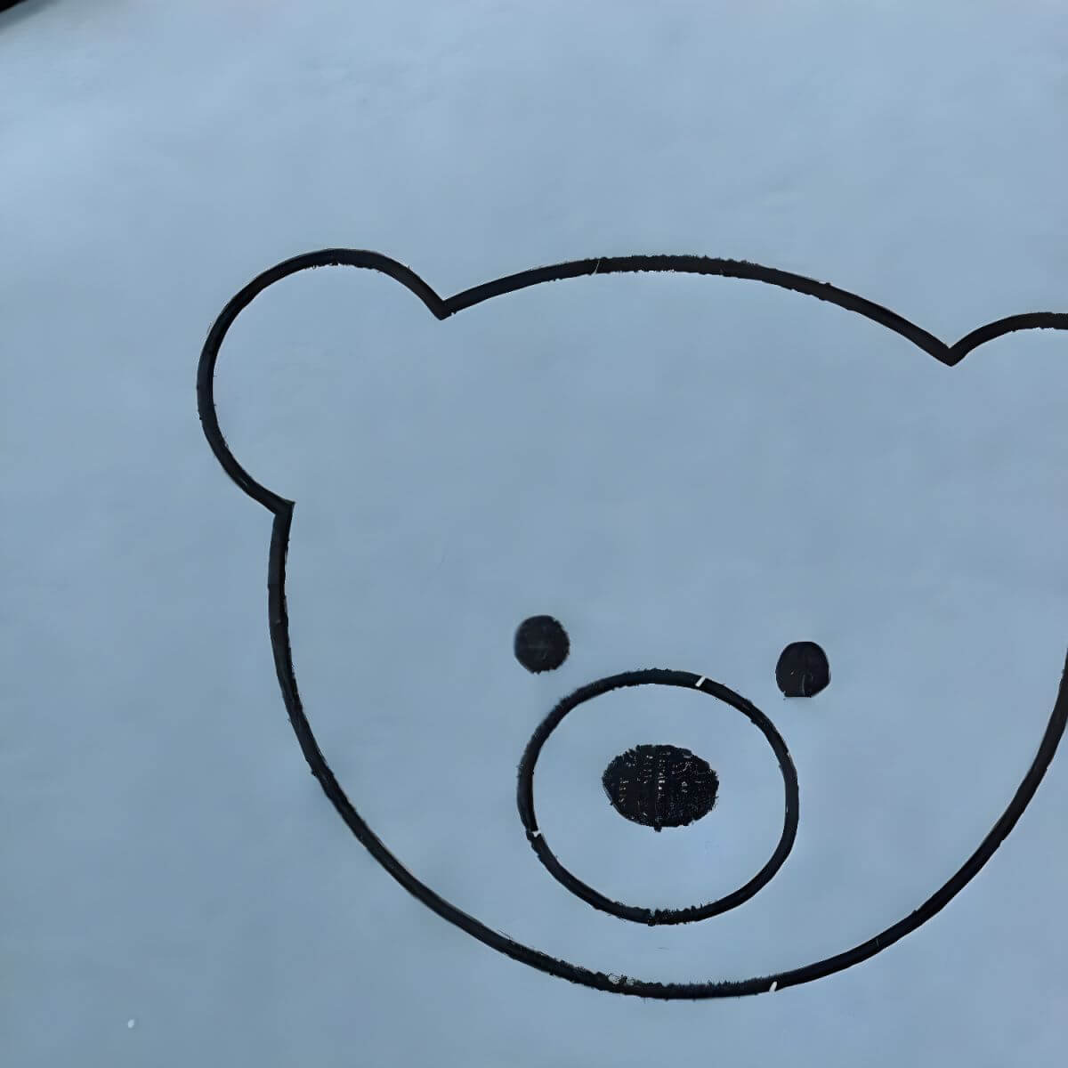 Animal-Themed Upholstered Club Sofa for Kids - Bear Design in Pink