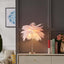 Art Deco Feather Table Lamp - LED Ambient Lighting with Natural Feathers Main Product Image