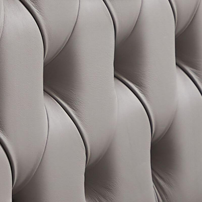 Art Deco Upholstered Entryway Bench with Nailhead Trim and Hidden Storage