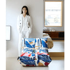 Artful Graffiti Togo Sofa Caterpillar Chair Series, Sculpted Lounge Seating
