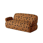 Artful Polka Dot Sofa Series with Rounded Silhouette for Cozy Living
