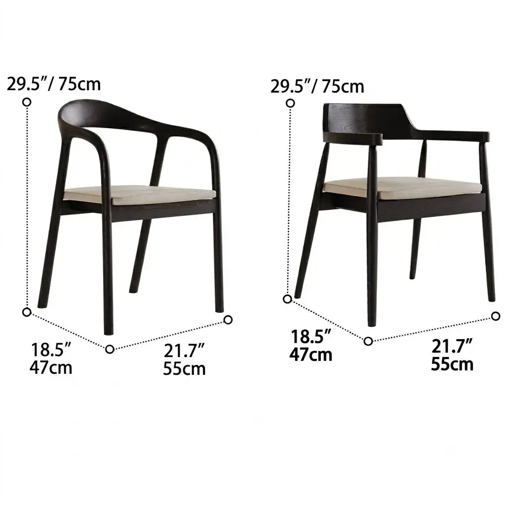 Asymmetric Geometric Wood Desk Series With Wooden Office Chair Sets Dimensions