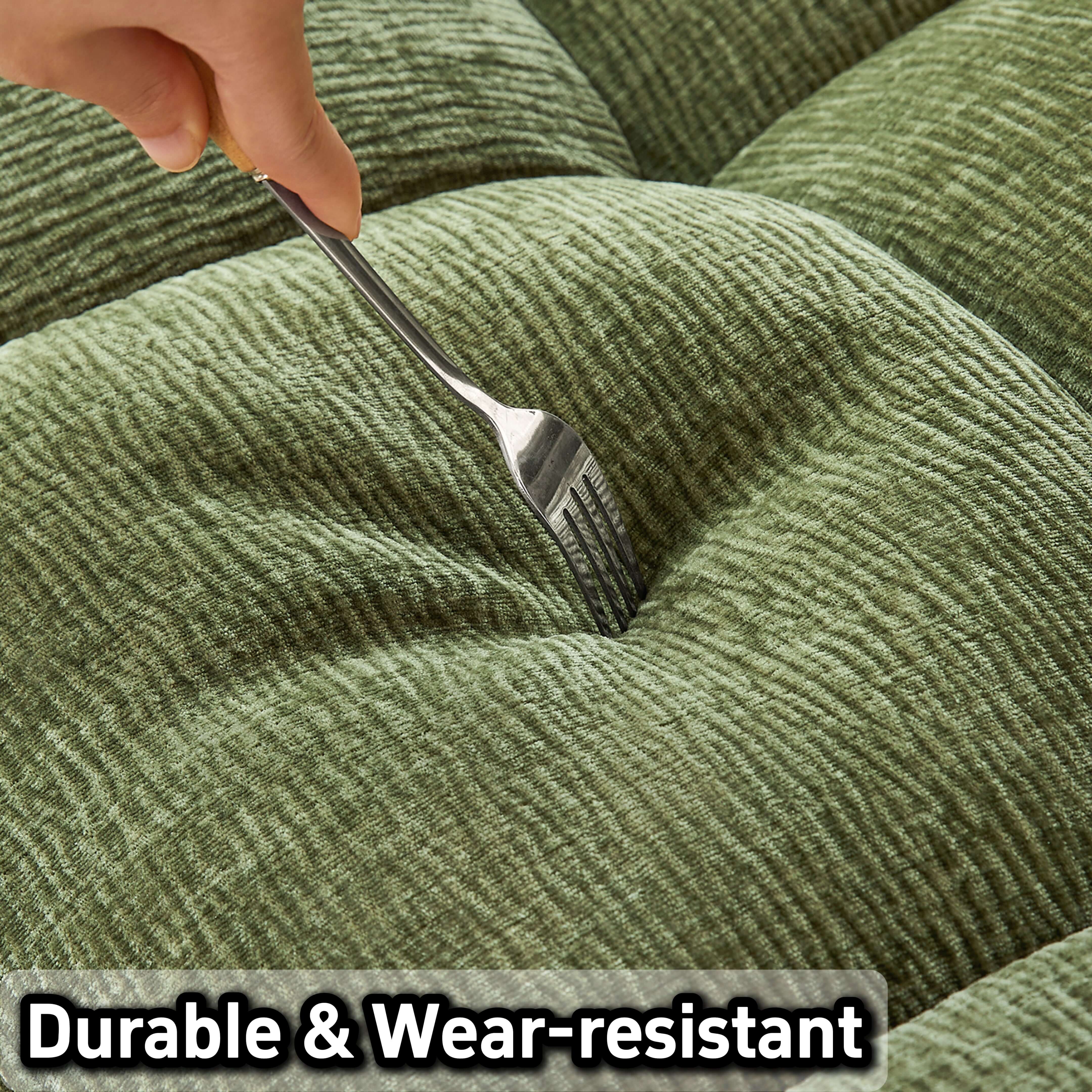 Cocochairs Modern Chenille Pull-Out Single Sofa Bed – Space-Saving Lounge & Guest Sleeper