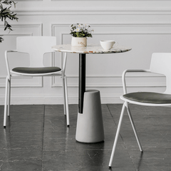Stylish Modern Terrazzo Coffee Table - Ideal for Cozy Gatherings