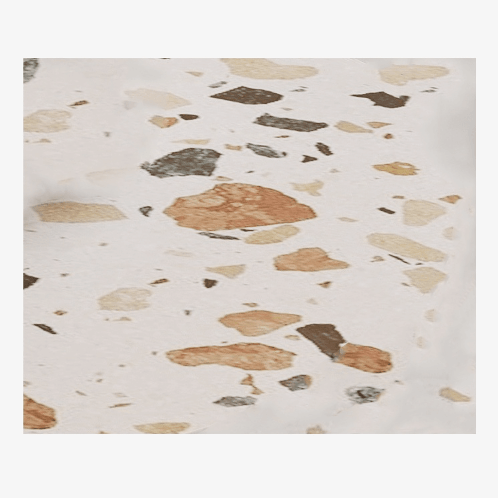 45cm terrazzo accent table with sophisticated design, perfect for home decor and easy placement