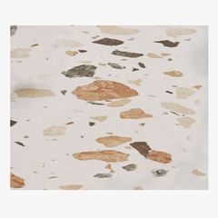 Sophisticated 45cm Terrazzo Accent Table - Ideal for Decor and Easy Placement