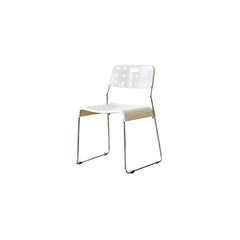 Modern Stackable Garden Kitchen & Dining Plastic & Acrylic Side Chair Dining Chairs