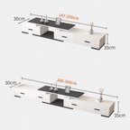 White lift-top coffee table with storage and stools, perfect for compact living spaces