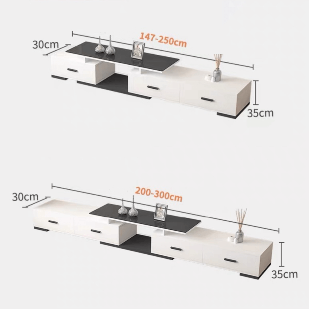 White lift-top coffee table with storage and stools, perfect for compact living spaces