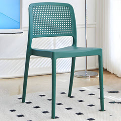 Modern Stackable Plastic & Acrylic Side Chair for Kitchen & Dining Dining Chairs