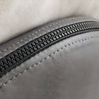 Button-tufted upholstered wooden rocking accent chair with black legs