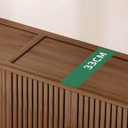 Bamboo Open-Top Wardrobe Armoire With Closed Storage Cabinet