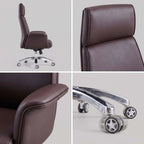 Baron Executive High-Back Leather Office Chair