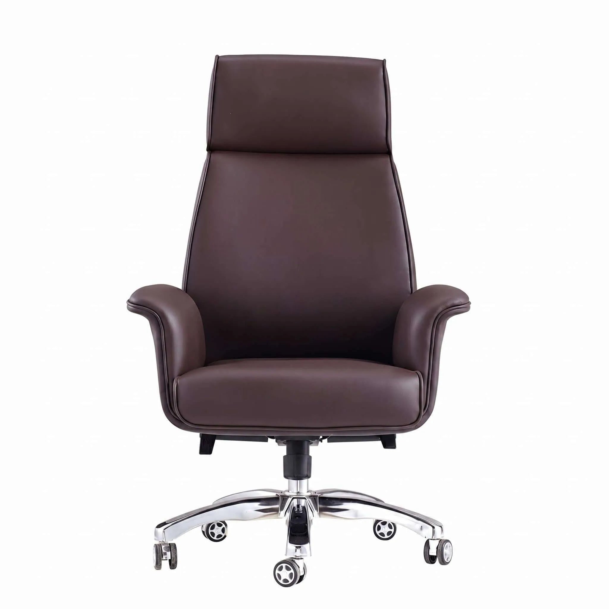 Baron Executive High-Back Leather Office Chair Main Product Image Image principale du produit