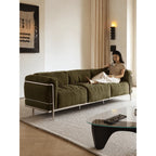 Bauhaus Sofa Series With Exposed Steel Frame and Deep Plush Lounge Seats Main Product Image