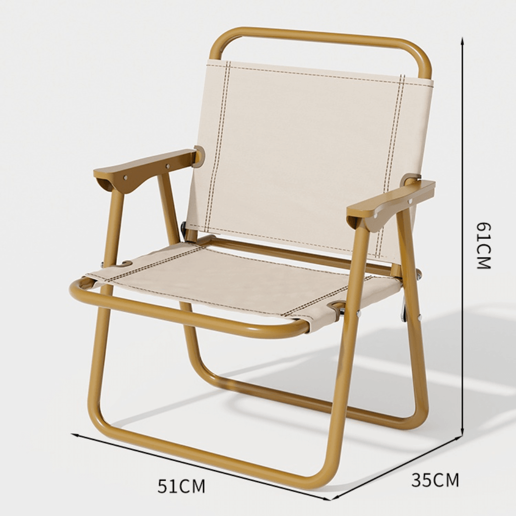 Foldable outdoor dining set with chairs and table, ideal for camping and backyard BBQs