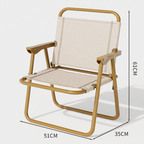 Foldable outdoor dining set with chairs and table, ideal for camping and backyard BBQs
