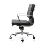 Birch Ergonomic Office Chair with Faux Leather Upholstery