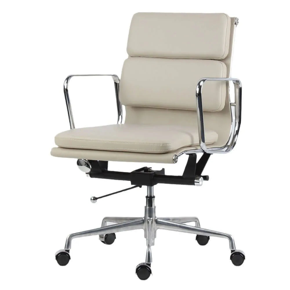 Birch Ergonomic Office Chair with Faux Leather Upholstery Secondary image