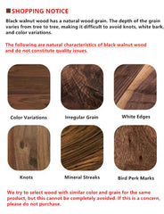 Black Walnut Sideboard With Rotating Desk Feature