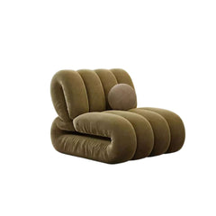 Creative Velvet Leisure Chair with Comfortable Cushioning