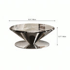 Bulgari Marble & Stainless Steel Sculptural Coffee Table Set