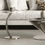 Bulgari Marble & Stainless Steel Sculptural Coffee Table Set
