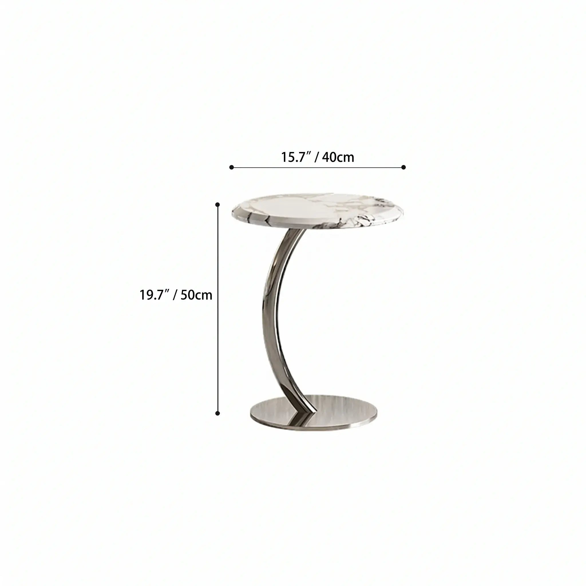 Bulgari Marble & Stainless Steel Sculptural Coffee Table Set