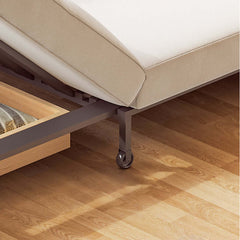 Single Seat Pullout Sofa Bed with Side Pockets