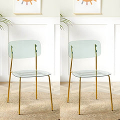 Contemporary Acrylic Dining Chair for Living Room and Kitchen Dining Chairs