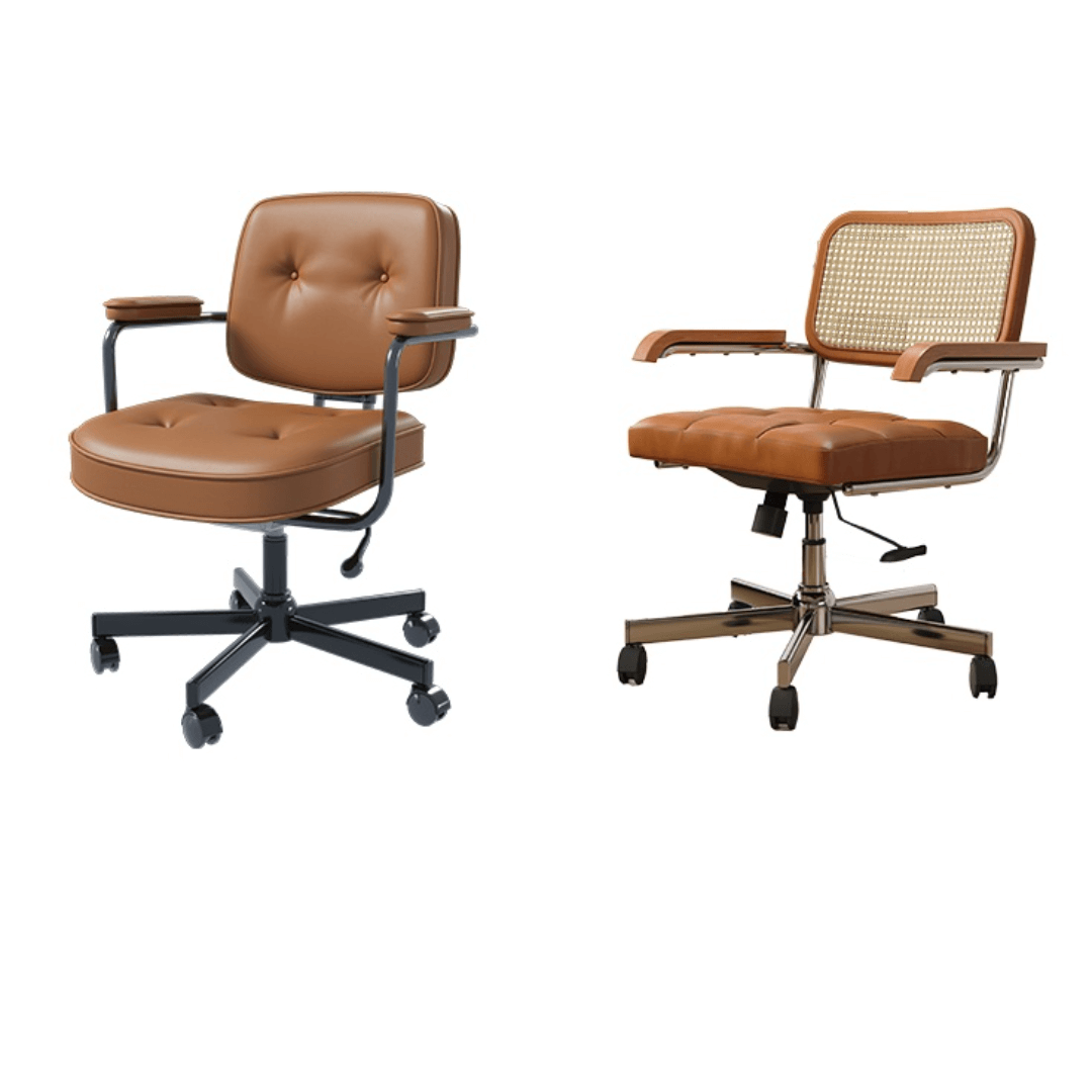 Foldable conference table with modern curve design and comfortable mesh chairs for meetings