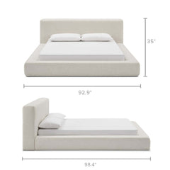 Modern Upholstered Bed Available in Queen & King Sizes
