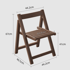 Space-saving folding table perfect for dining and work in small cozy homes