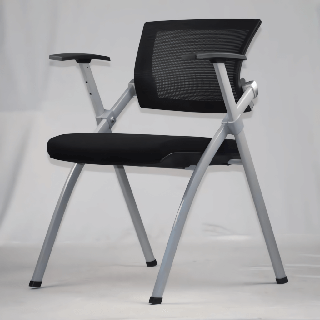 Folding table and chair set designed for versatile use in dynamic office spaces