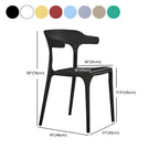 Acrylic Nordic dining chair with backrest and armrests, featuring clear acrylic legs