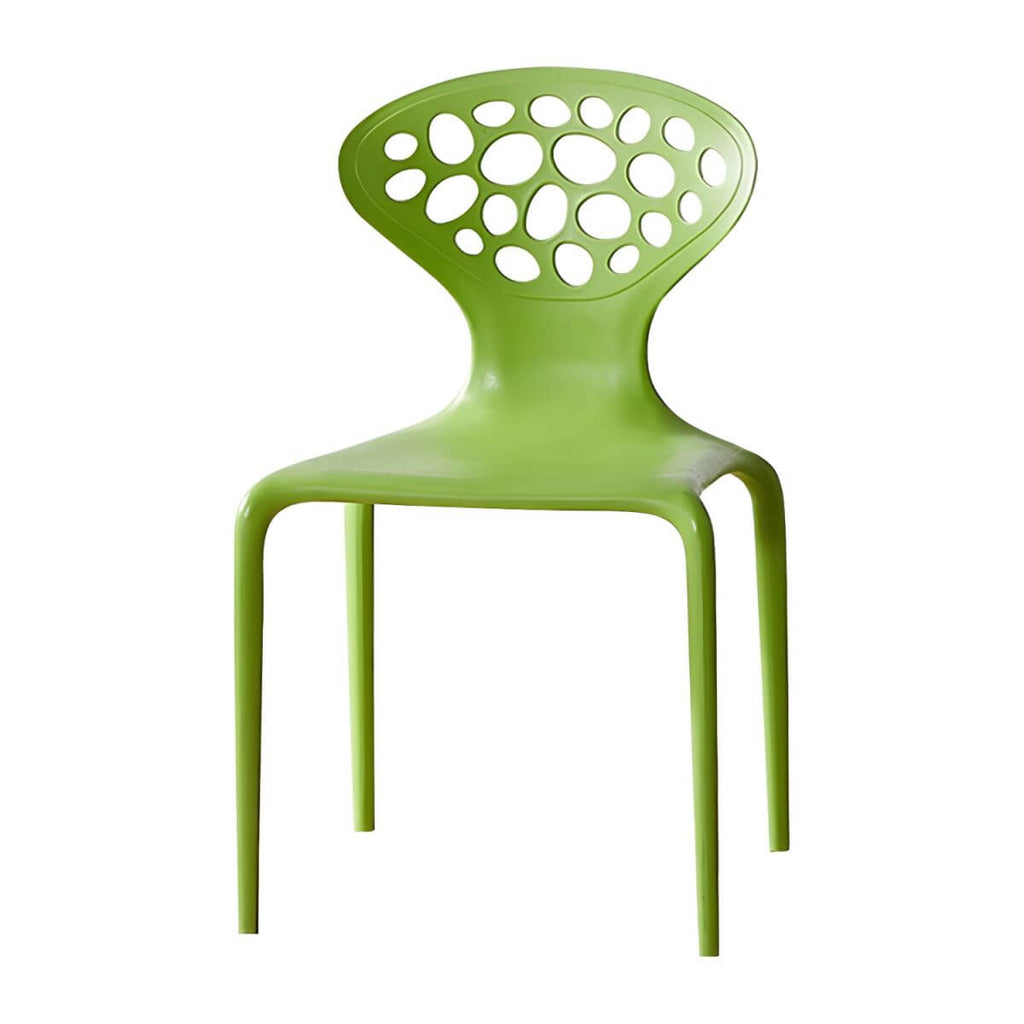 Nordic acrylic dining chair with armrest and backrest, featuring transparent acrylic legs