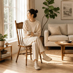 Carved High-Back Windsor Chair Series in Rustic Solid Wood for Dining and Study