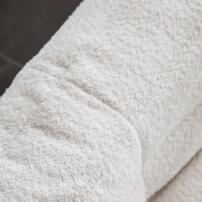 Caterpillar Themed Kids Sofa - Soft Sherpa Upholstery