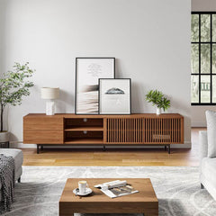 Media Console Storage TV Stand with 2 Drawers & 2 Doors for TVs up to 78"