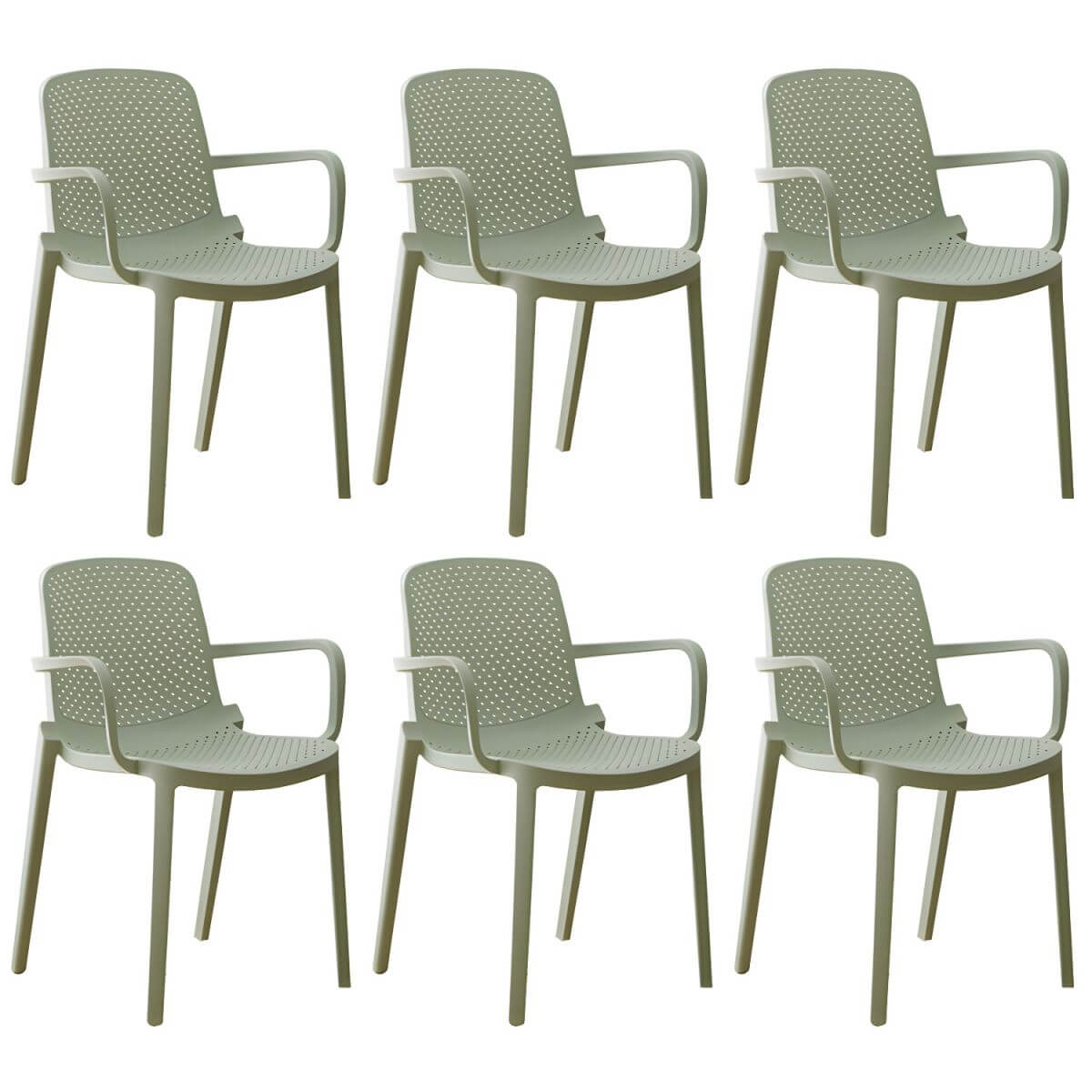 Acrylic modern plastic dining chair with solid back, 32 inches high, ideal for restaurant seating