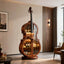 Cello-Inspired Walnut Wine Cabinet for Elegant Living Spaces Main Product Image