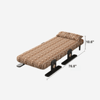 Chenille 3-in-1 Convertible Sofa Bed – Space-Saving Design Dimensions